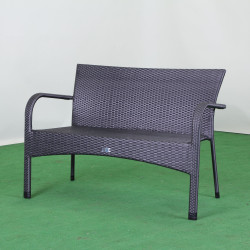 Диван садовий Greengard Комфорт Дн-001.120-3 2-місний, графіт