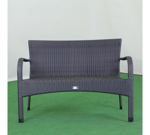 Диван садовий Greengard Комфорт 2-місний, графіт