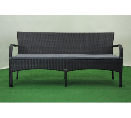 Диван садовий Greengard Комфорт 3-місний, коричневий