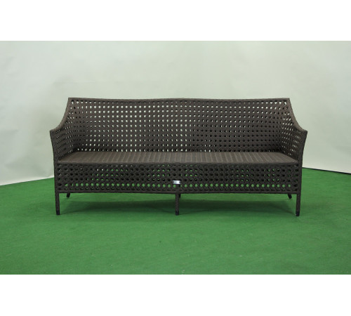 Диван садовий Greengard Лінора 3-місний, коричневий