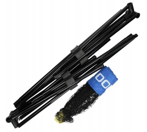 Набір для бадмінтону DONNAY 9 ел, червоно-блакитний