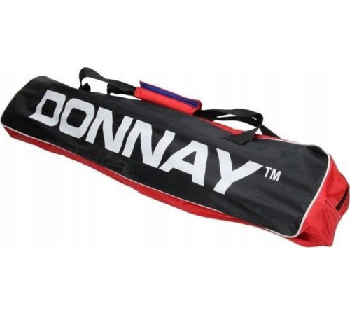 Набір для бадмінтону DONNAY 9 ел, червоно-блакитний