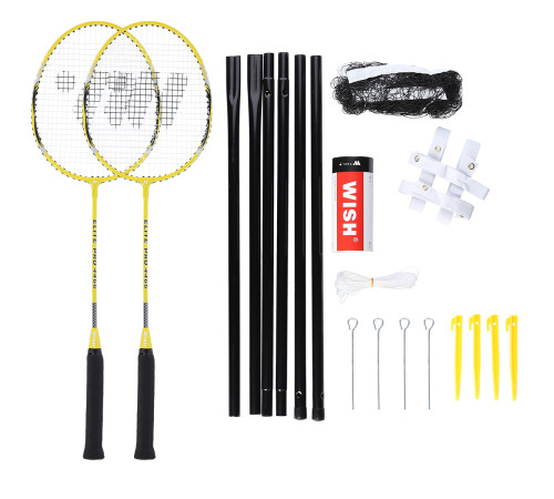 Набір для бамбінтону WISH ALUMTEC 4466 жовтий