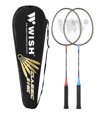 Ракетки для бадмінтону WISH ALUMTEC 316K, червоно-сині