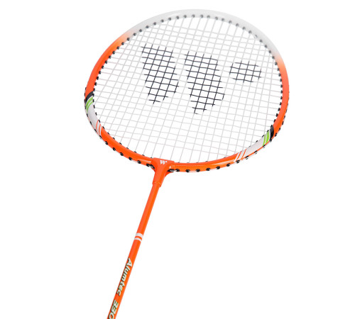 Ракетки для бадмінтону WISH ALUMTEC 330K, блакитно-оранжеві