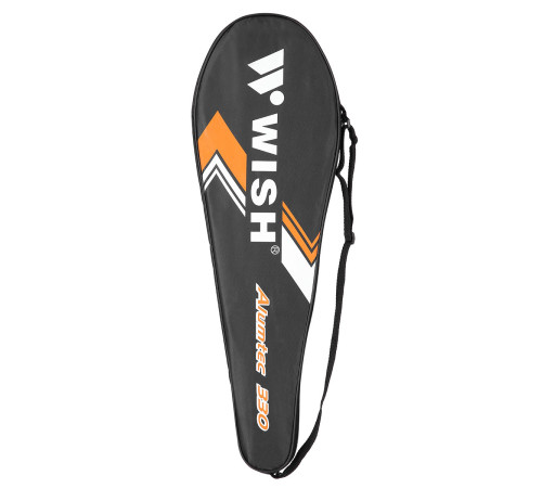 Ракетки для бадмінтону WISH ALUMTEC 330K, блакитно-оранжеві