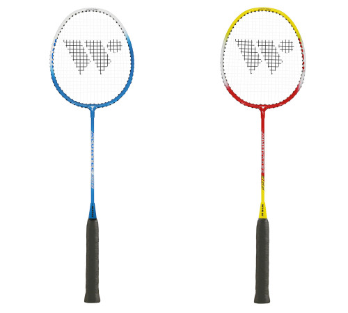 Ракектки для бадмінтону WISH ALUMTEC 366K, червоно-блакитні