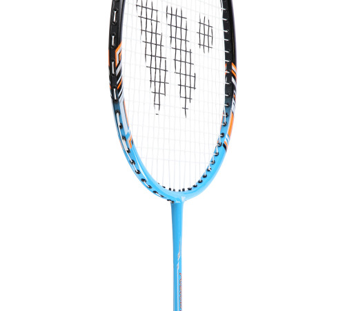 Ракетка для бадмінтону WISH FUSIONTEC 918, чорно-блакитна