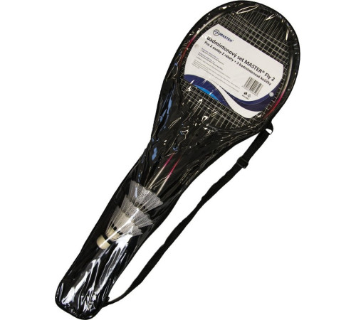 Набір для бадмінтону MASTER Fly 2, чорно-червоний