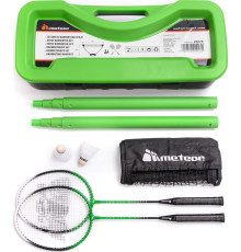 Набір для бадмінтону Meteor 2008, зелений 