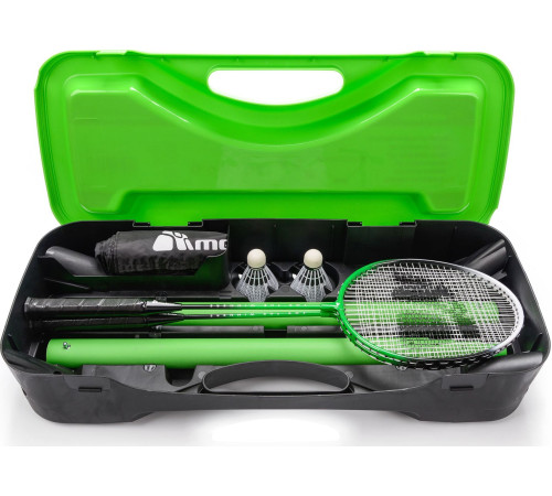 Набір для бадмінтону Meteor 2008, зелений