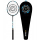 Ракетка для бадмінтону ENERO PRO 28, чорно-синя