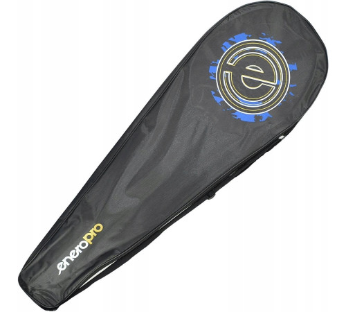 Ракетка для бадмінтону ENERO PRO 28, чорно-синя