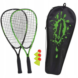 Набір для спідмінтону SCHILDKROT MTS970906, чорно-зелений