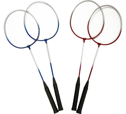 Ракетки для бадмнітону Master Fun, синьо-червоний