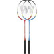 Ракетки для бадмінтону WISH ALUMTEC 329K, синьо-червоні