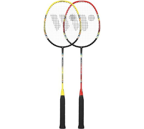 Ракетки для бадмінтону WISH FUSIONTEC 777K, жовто-червоні