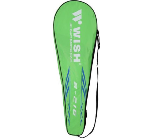 Ракетки для бадмінтону WISH STEELTEC 216K, зелено-сині