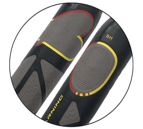 Ракетка для бадмінтону TALBOT TORRO Eli Mini, жовто-червона