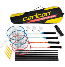 Набір для бадмінтону Carlton TOURNAMENT 4R, червоно-синій