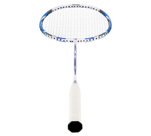 Ракетка для бадмінтону NILS NR406 CARBON, синьо-біла