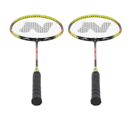 Набір для бадмінтону NILS NRZ204-1 ALUMINUM, чорно-зелений