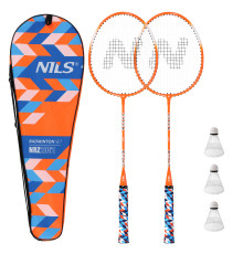 Набір для бадмінтону NILS NRZ2051 ALUMINUM, оранжевий 