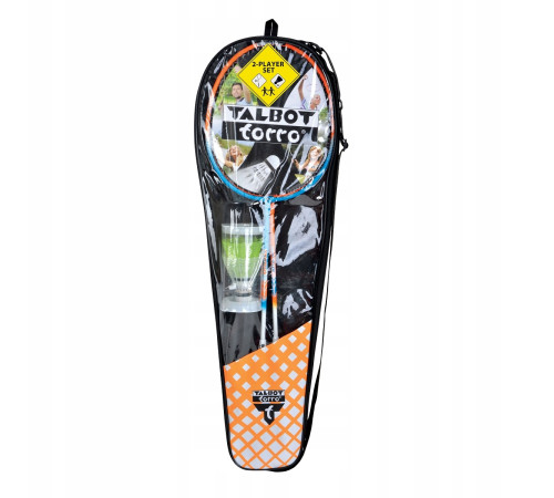 Ракетки для бадмінтонуу Talbot-Torro 42 Attackers 449411, оранжево-блакитні