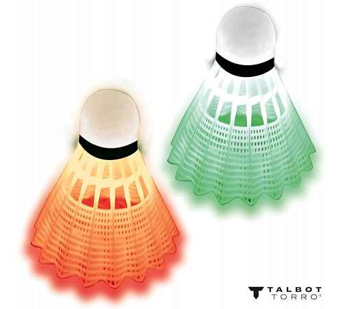 Набір для бадмінтону Talbot Torro Magic Night 449405, чорно-зелений