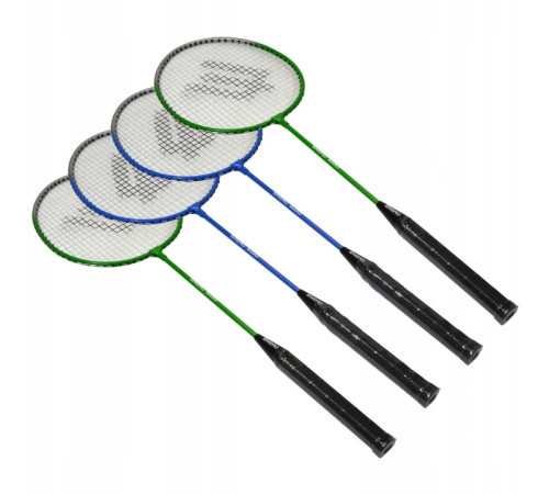 Набір для бадмінтону ENERO 500, синьо-зелений