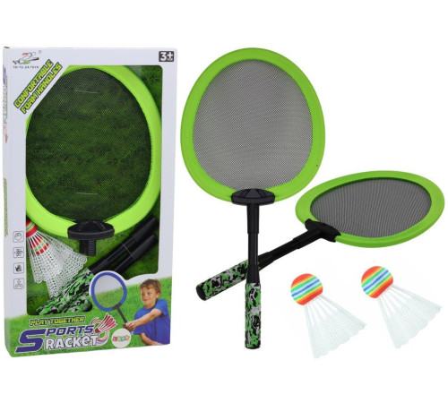 Ракетки для бадмінтону LeanToys, зелений