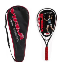 Ракетка для швидкісного бадмінтону Speedminton Racket Viper Light, чорно-червона