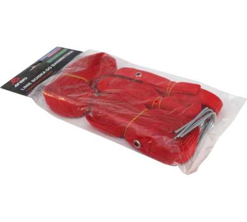 Лінії розмітки бадмінтонного поля Enero 6 x 13,5 м