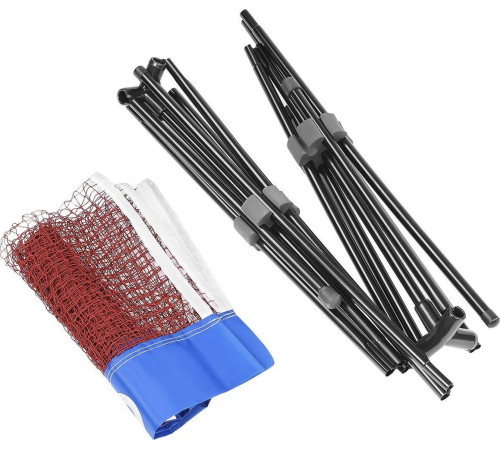 Сітка для бадмінтону, тенісу та волейболу регульована Enero 310 х 76 см