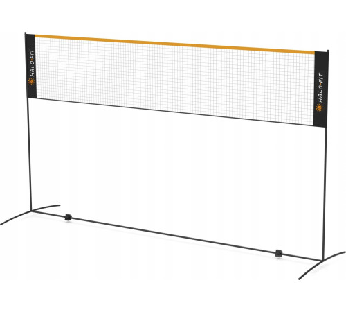 Сітка для бадмінтону, тенісу та волейболу регульована Halo-Fit PN-113 360 см