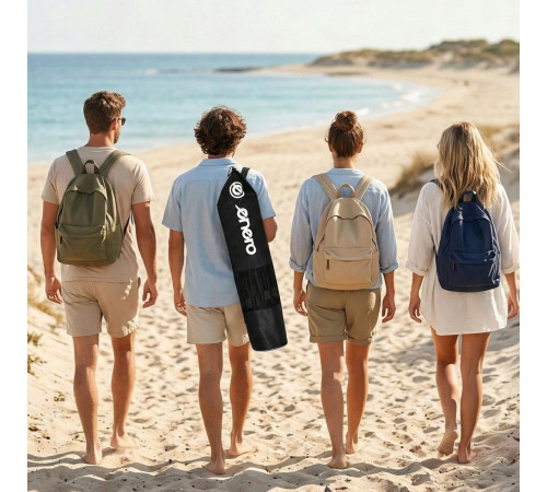 Сітка для бадмінтону ENERO 500 х 150 см, чорна