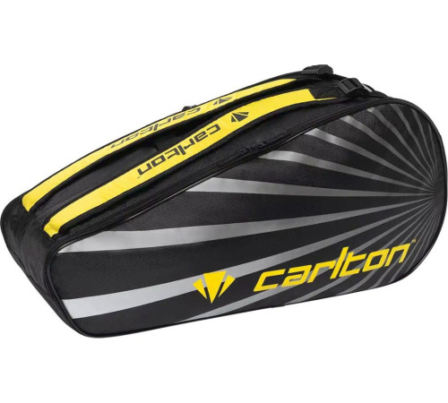Сумка для бадмінтонних ракеток Carlton Team 2 Comp, чорно-жовтий