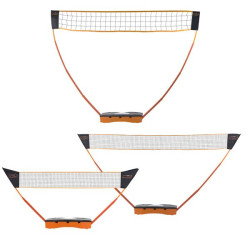 Сітки для бадмінтону, тенісу та волейболу NILS ZSB3, оранжеві