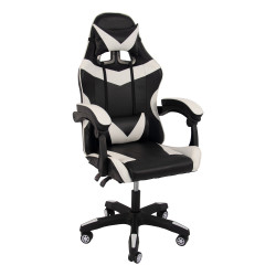 Ігрове крісло Bonro B-810 TPF чорно-біле