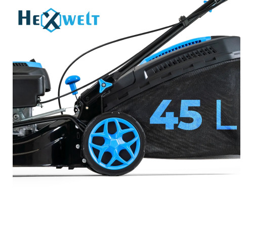 Газонокосарка бензинова Hexwelt 46 см 2,6 кВт з приводом