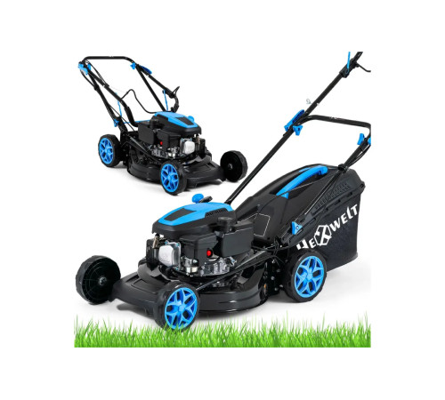 Газонокосарка бензинова Hexwelt 46 см 2,6 кВт з приводом