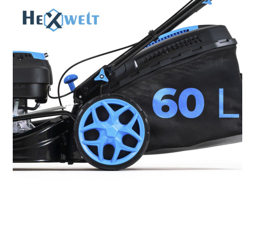 Газонокосарка бензинова Hexwelt 51 см 3,8 кВт з приводом Газонокосарка бензинова Hexwelt 51 см 3,8 кВт з приводом