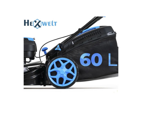 Газонокосарка бензинова Hexwelt 51 см 3,8 кВт з приводом