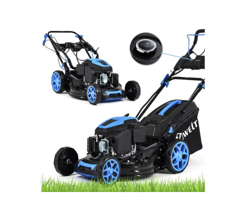 Газонокосарка бензинова Hexwelt 51 см 3,8 кВт з приводом