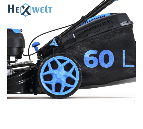 Газонокосарка бензинова Hexwelt 56 см 4,4 кВт з приводом Газонокосарка бензинова Hexwelt 56 см 4,4 кВт з приводом