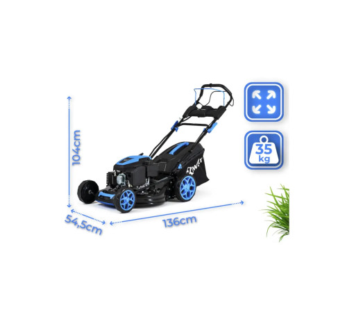 Газонокосарка бензинова Hexwelt 56 см 4,4 кВт з приводом