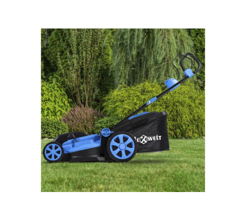 Газонокосарка акумуляторна Hexwelt 40 см 40V 8Ah