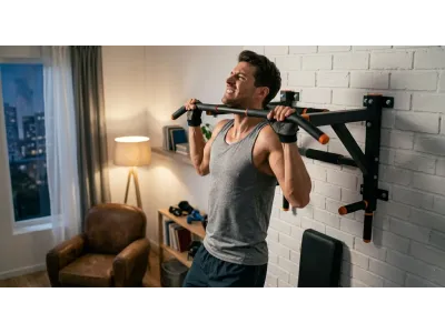 Турнік-бруси 3-в-1: як прогресувати в підтягуваннях з нуля до 20 разів за допомогою настінного комплексу